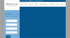 Desktop Screenshot of dclpathology.com